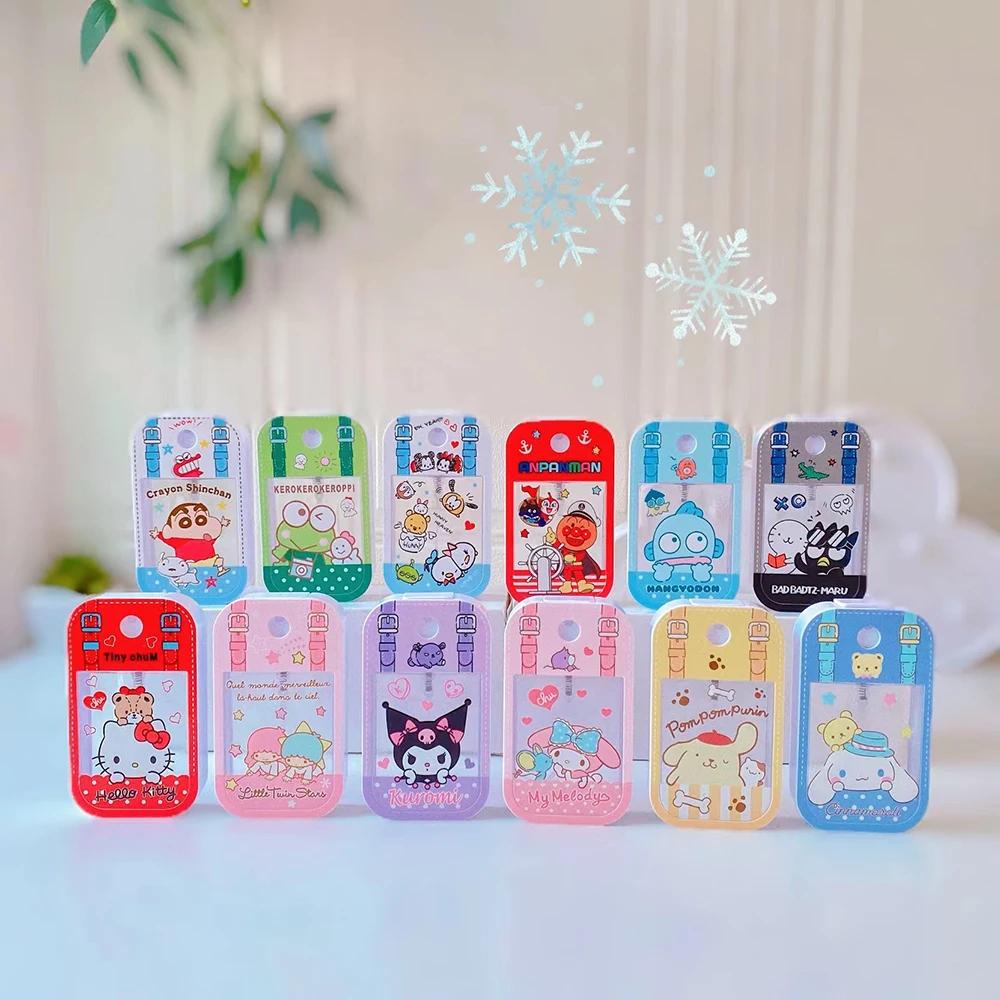 Sanrio Travel Perfume Bottle Refillable Melody Alcohol Bottle Cute Kuromi Cinnamon Roll Gift For Boys And Girls