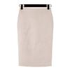 Autumn Winter High Waist Bodycon Vintage Suede Split Thick Stretchy Skirts Women Skirts Suede Solid Color Pencil Skirt