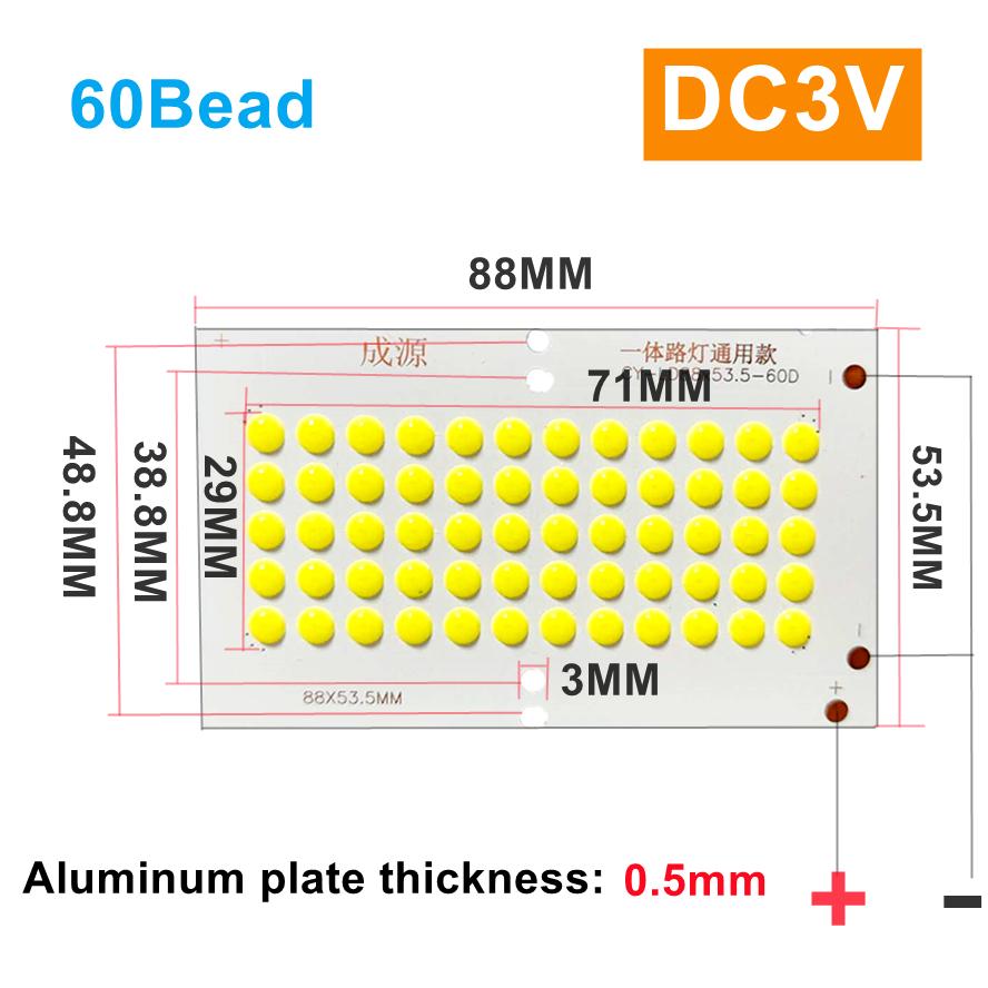 10 Stück DC 3V Solarlichtquelle Chip LED Tragbares Campinglicht Weißes Licht COB Lampe Integrierter Chip Scheinwerfer Glühbirne Zubehör