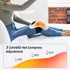 Wireless Knee Joint Massager With Airbag Compression Cycle Massager With Infrared Heating And Vibration For Relieve Knee Joint