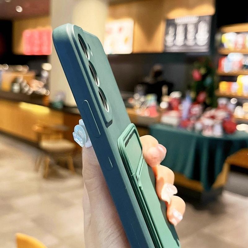 For POCO F7 G POCO F7 Ultra X7 M7 Pro Card Slot Wallet Holder Cover for Redmi Turbo 4 Pro A 4G Matte Soft Silicone Back Case