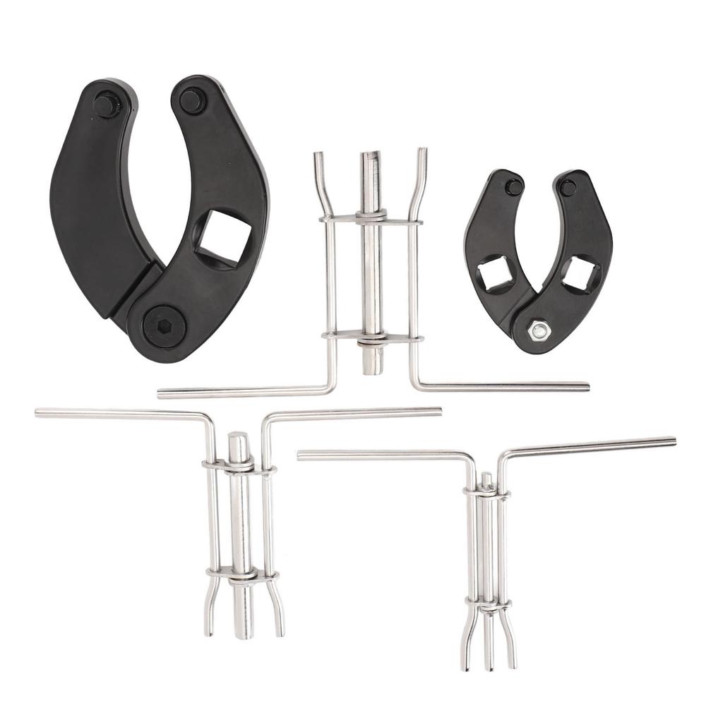 Adjustable Gland Nut Wrench 1266 7463 Large and Small Spanner Tool Set for Bobcat Hydraulic Cylinder Adjustable Gland Nut Wrench