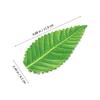 200 Pcs Artificial Sushi Leaves Tray Decorations Fake Leaf for Dish Hotel Plate Bedding