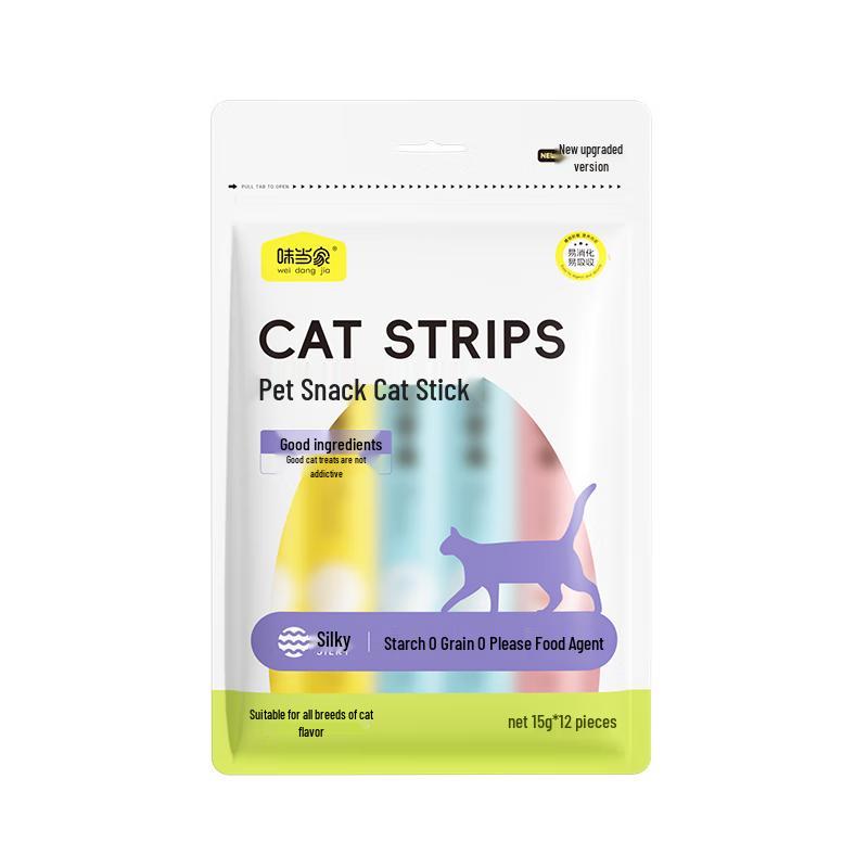 

Вэй Данг Цзя Беззерновой кошачий снек Влажный корм Полоски