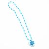 Girls Princess Light Up Necklace Led Flashing Acrylic Beads Pendant Toys Children's Birthday Party Props Pendant Necklace Gift