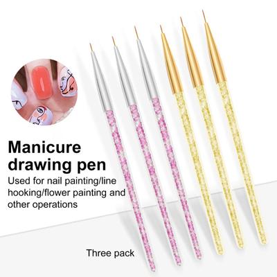 Novelty Nail Art Liner Išskirtinis subtilus Gražiai atrodantis