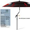 Summer Fishing Sunshade Umbrella - Large, UV Protection