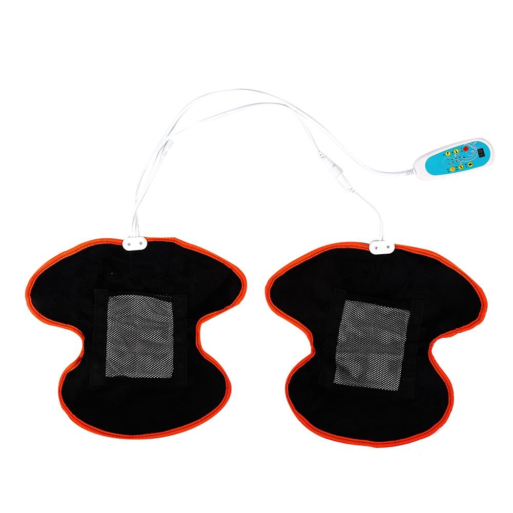 Electric Heated Arthritis Knee Pad Leg Massager Warm Heating Therapy Massager UK 220V
