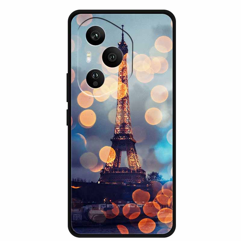 For Honor 400 Pro 5G Case Original Soft Silicone TPU Phone Cases Cover Honor400 Pro DNP-NX9 6.7" Fashion Protector Planet Capa