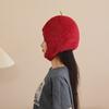 Yousheng Lychee Headgear Filled Cotton Cartoon Hat Soft Breathable Photography Prop Cute Performance Costume Hat for Kids Adults