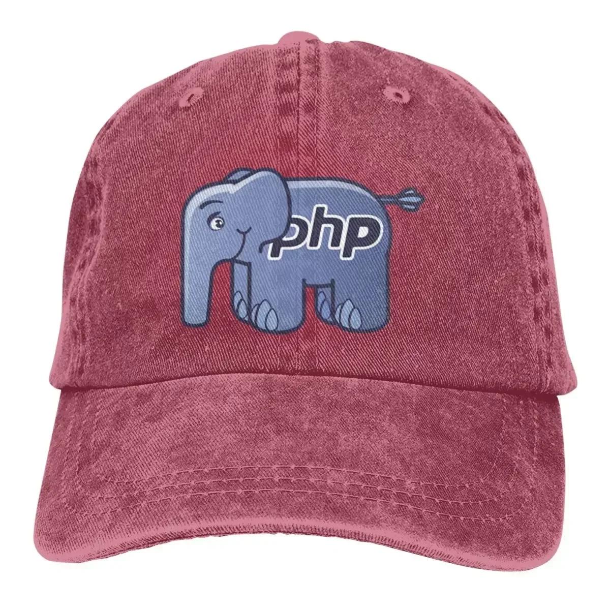 PHP ElePHPant Логотип Повседневная На улице Бейсболка One Size