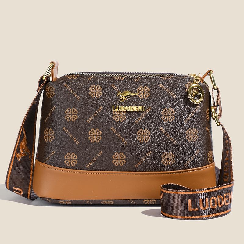 

Ретро квадратная сумка через плечо: Универсальная, Модная Сумка через Плечо с Изысканным Характером, Износостойкая Мягкая Кожа, Дизайн Ведро. кофейный