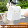 Waterproof Electric Bike Handlebar Bag - Large Capacity Helmet & Front Storage Pouch