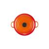 Le Creuset cast iron enamel pot double-handled Cocotte Ronde 20 cm orange gas IH oven dishwasher compatible