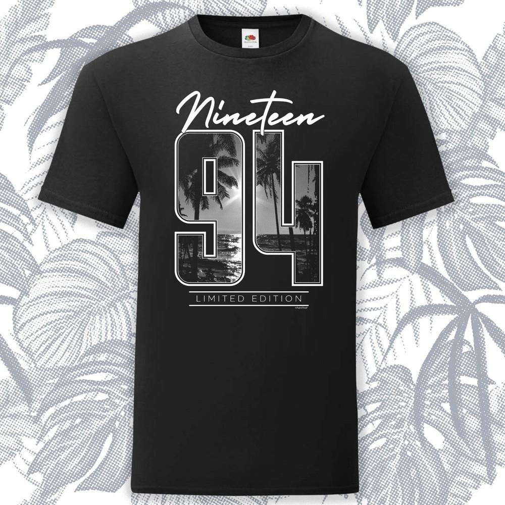 

1994 30th Birthday Hand Printed T-Shirt Summer Sunset Gift Sizes S3XL Unisex T-Shirt XXL