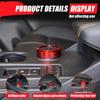 Mecha Red Alloy DRIVE MODE Adjust Knobs Ring Cover for Ford Ranger -2024