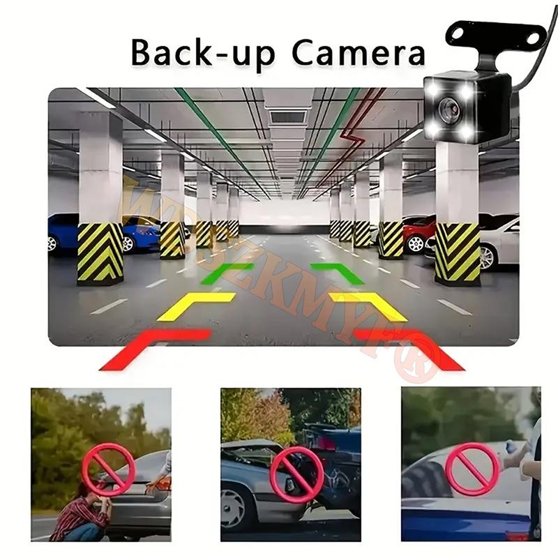 360°Car DashCam 4Channels WIFI Video Recorder 1080P Car DVR 3/4 lens Front inside optional WIFI Rear View Night Vision Black Box