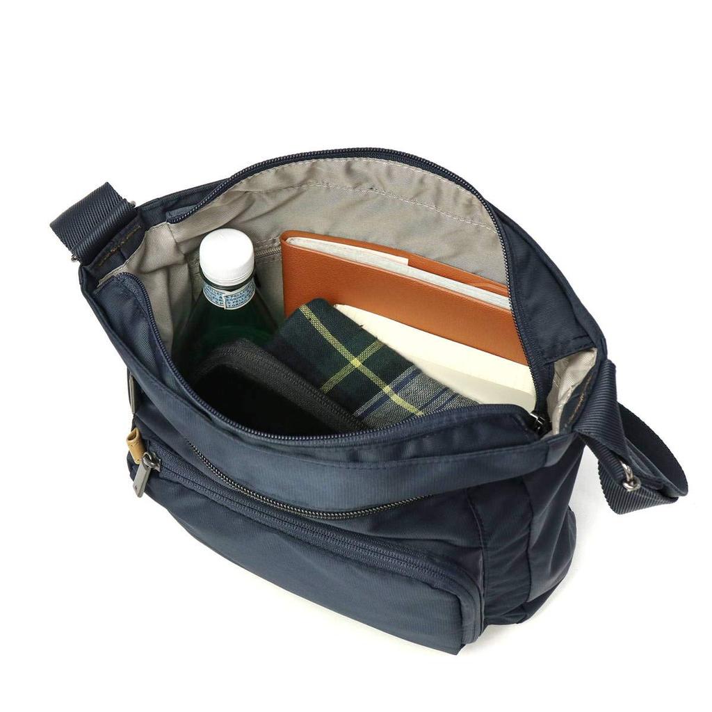 Shoulder bag Bastique 2 with setup black [ACE TOKYO] function,