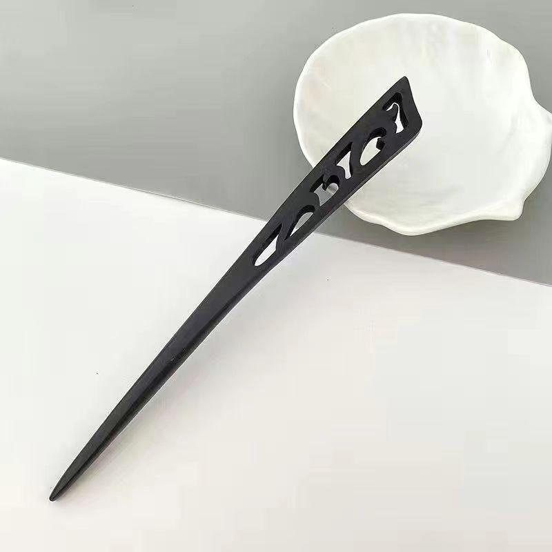 Antique-Style Wooden Hairpins: Chinese Qipao & Hanfu Headdress Accessories, Handmade for Hair Styling