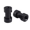 Aluminum Tripods Light Stand Adapter 3/8 Female To 1/4 Female Screw Holder for Monopods and Rail Systems