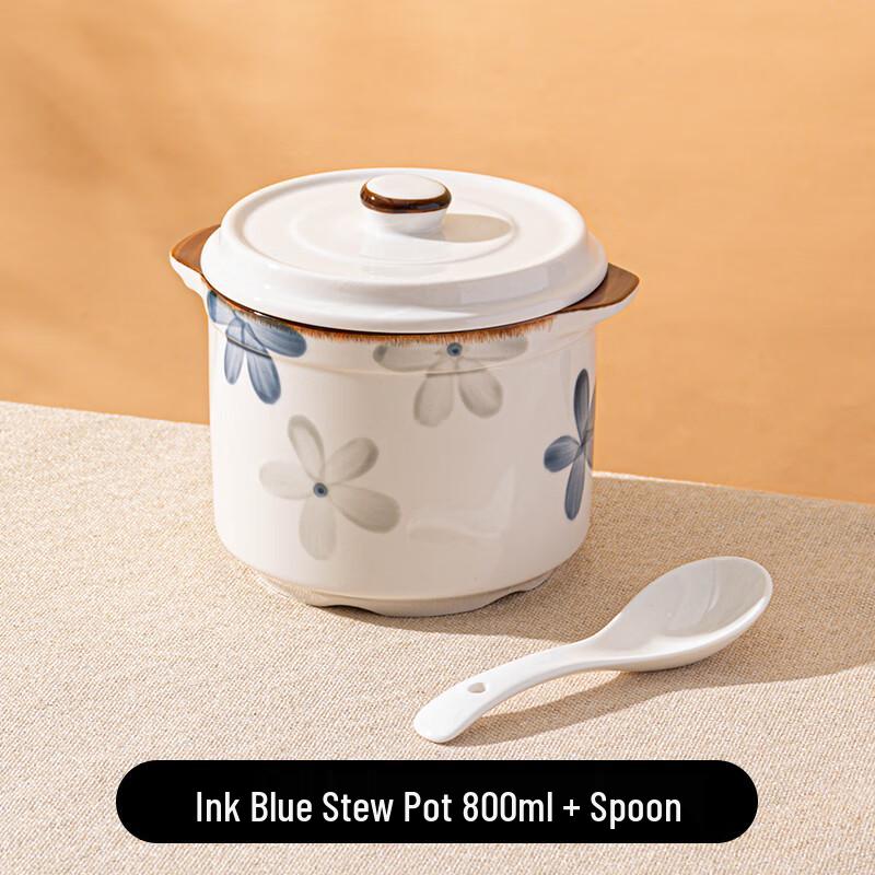 

Naijiang Japanese-style Ceramic Double-Lid Stew Pot