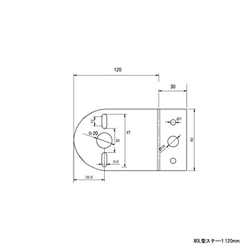 Marker Lamp Bracket Truck Supplies Bus Marker L-Shaped Bracket Stainless Steel 2 Pieces / 4 Pieces / 6 Pieces Set (2)
