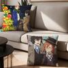 Anime B-Bungo S-Stray D-Dogs Pillow Case Office Cushions Suitable For Sofa Car Bedroom Decorative Cushion Cover