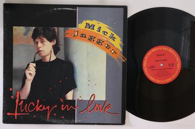 12inch Record MICK JAGGER - Lucky In Love CAS2060 COLUMBIA 1985 US Rock Used