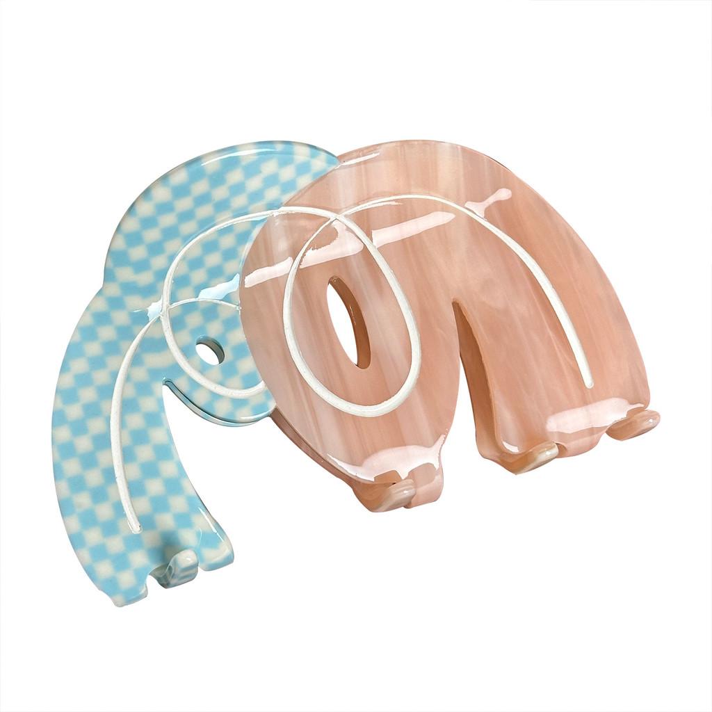 Elegant Dorwei Designer Acetate Hair Clip For Stylish High Ponytails In Unique Colors