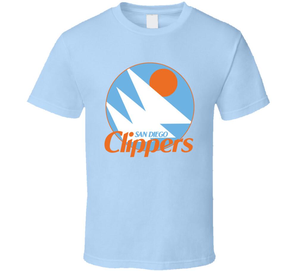 Clippers 70s 80s San Diego Basketball Team Fan T Shirt S