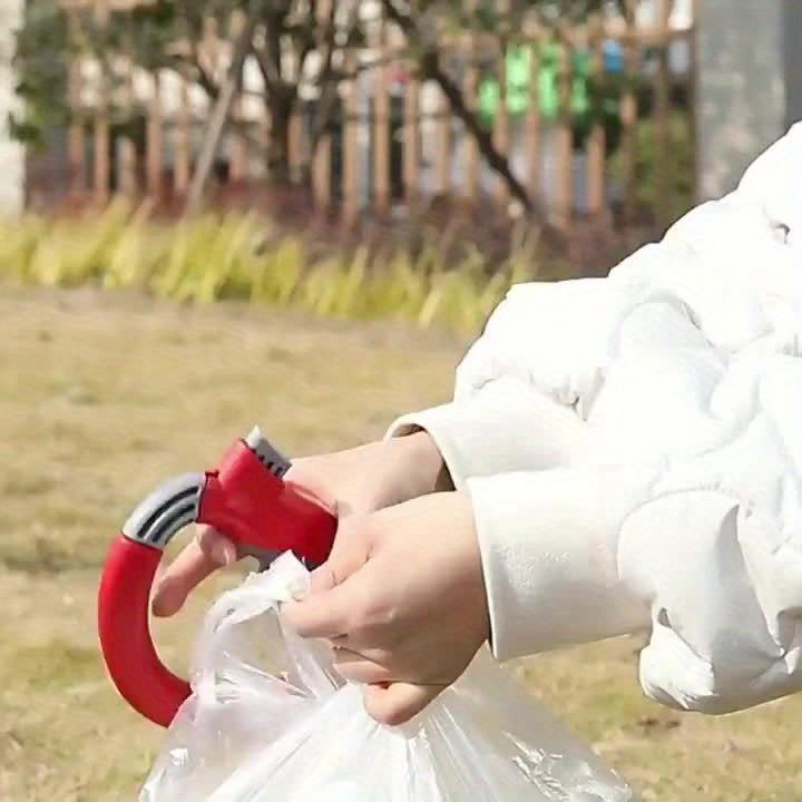 [2pcs Labor-Saving Gripper] 1pc Ergonomic Grocery Bag Handle Gripper | Labor-Saving Heavy Duty Shopping Tool with Comfort Grip|Portable for Groceries