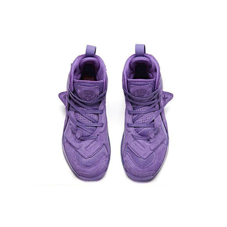 Anta KT4 Cushioning Slip Resistant Abrasion Resistant High Top Basketball Shoes Women's Purple 12911102-1