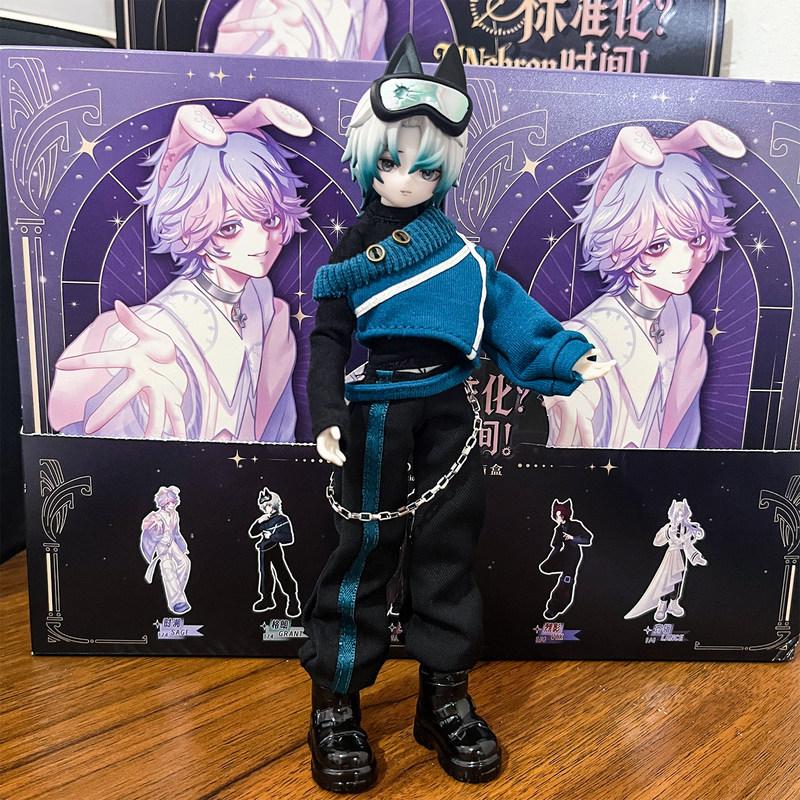 Articulated Action Figure Blind Box Collectible Pvc Doll Desk Shelf Home Office Display Decor Gift For Anime Fans Collectors