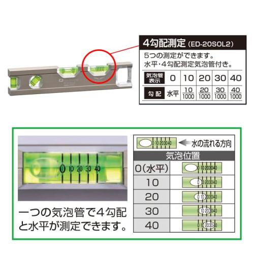 EBISU Solid Level 2, 15x40x200mm, Green (Backordered) ED-20SOL2
