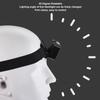 Head Mounted Flashlight Black Battery Powered Lightweight Life Grade Waterproof Headlamp with Comfortable Headband For Camping