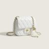 2024 New Fashionable Small-style Quilted Chain Bag with Small Gold Ball, Women's High-end Versatile Crossbody Shoulder Bag