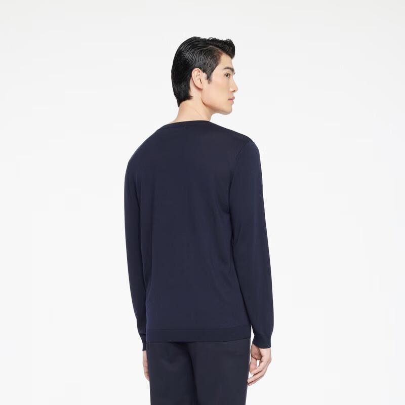 K-Boxing Men's Spring/Summer Logo Print Business Casual Knit Cardigan