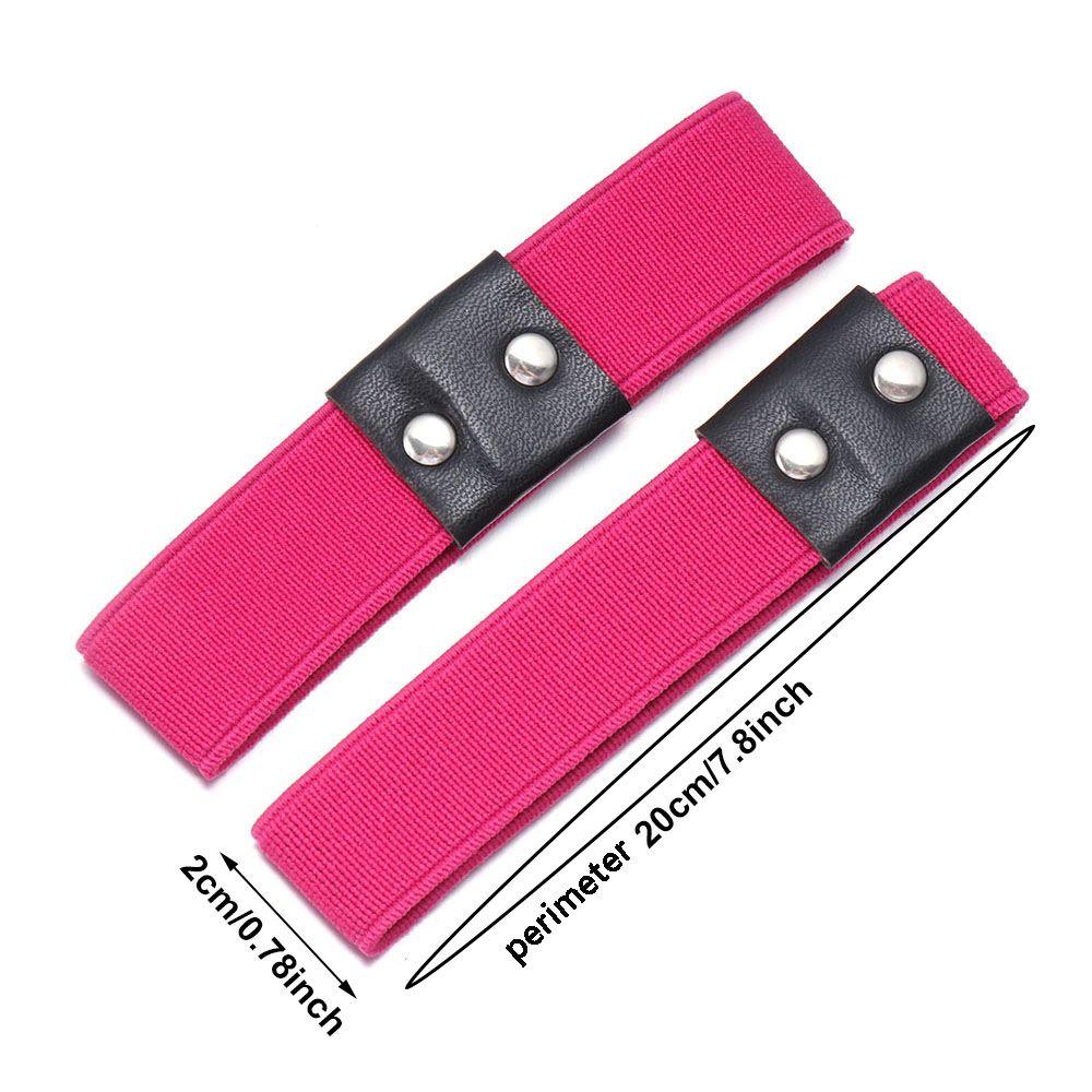 Women High Elastic Holding Lazy Laces High Heels Shoe Straps No Tie Shoelaces