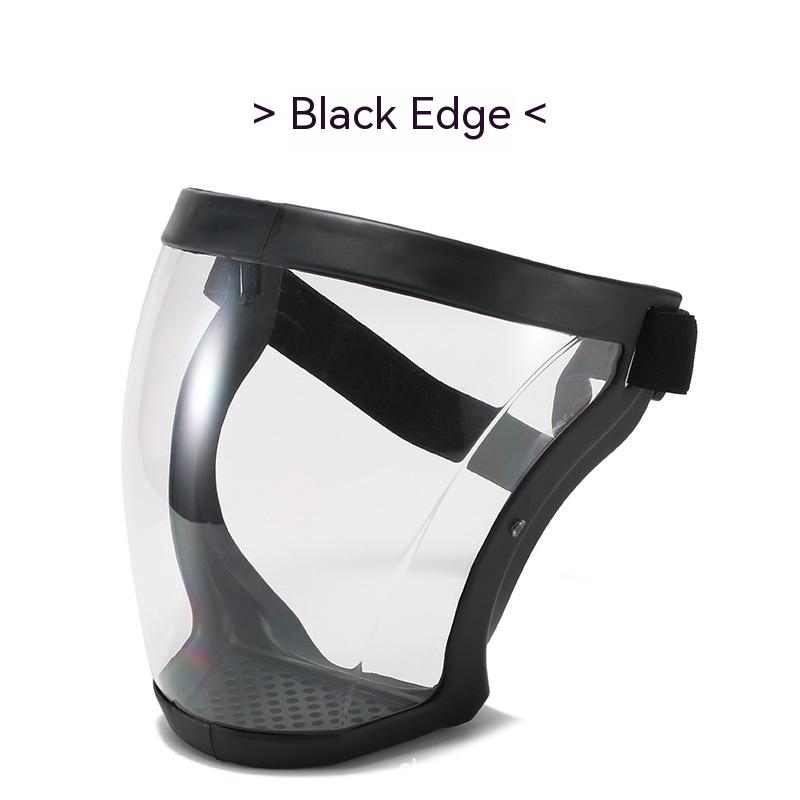 Transparent Facial Protector Super Protective Face Shield for Work Weed Whacking Anti-Fog Full Face Mask for Kitchen Oil Proof