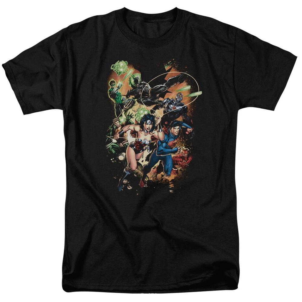 

Justice League Of America Battle Ready Tee - Regular or Tank - to 6X 2XL