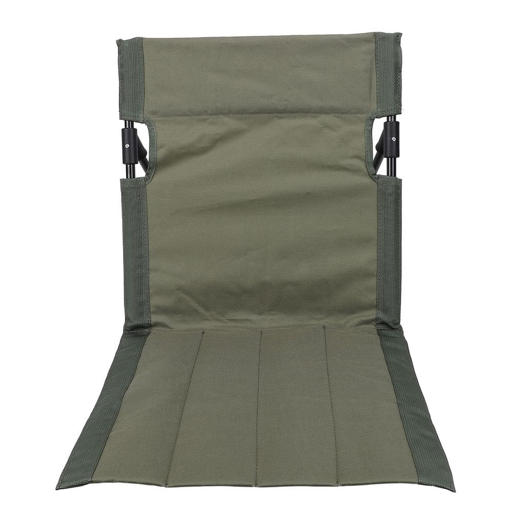 Camping Sammenleggbar Stol Lett Komfortabel Salongstol Enkel Latsabbstol med Ryggstøtte For