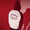 Mizuno Cny Series American Retro Color Block Dragon Embroidery Letter Logo Printed Hoodie Unisex Hoodies Nostalgic-White D2CC43H2