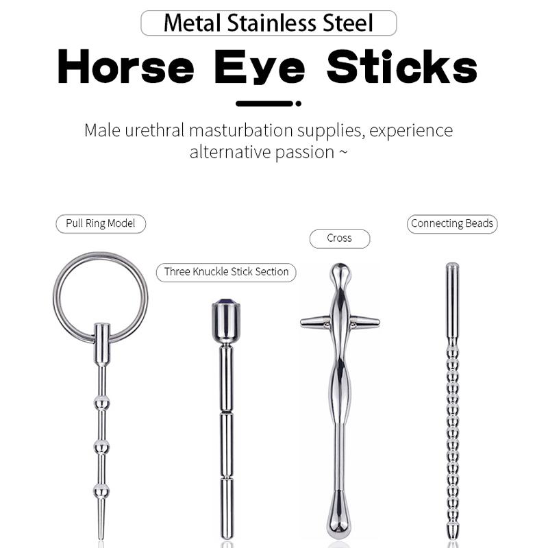 1PCS Metal urethra dilators, beginner's urethra training, penis masturbation sex games, male sex toys