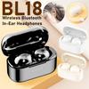 Invisible Earphones Bluetooth-Compatible 5.4 with Charging Case Mini Headphones Tiny Discreet Hidden Earphones for iPhone Xiaomi