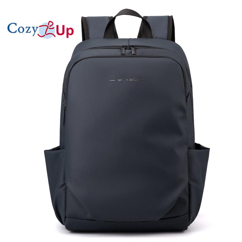 

Уютный мужской рюкзак с рюкзаком для компьютера большой вместимости, рюкзаком для бизнеса и путешествий на работу на открытом воздухе 32cm * 2cm * 47cm темно-синий