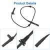 4 Pcs ABS Wheel Speed Sensors Compatible with BMW X5 X6 2008 2009 2010 2011 2012 2013 2014 2015 2016 2017 2018, Front and Rear abs Sensors,