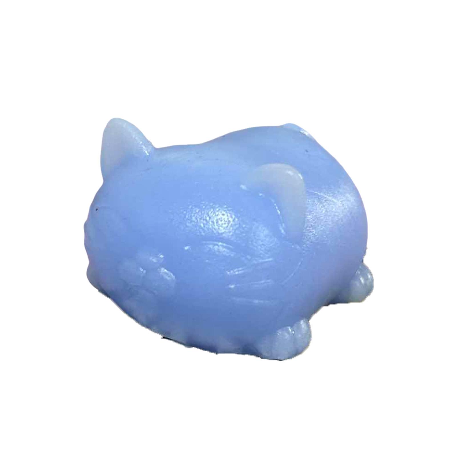 

Soft Squeeze Cat Sensory Toy for Stress Relief Squishy Animal Figure for Relaxation and Hand Exercise for Adults and Kids One Size