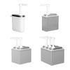 Hand Pressed Sauce Dispenser Pump 1/2/3 Head Condiment Pump Dispenser  Restaurant