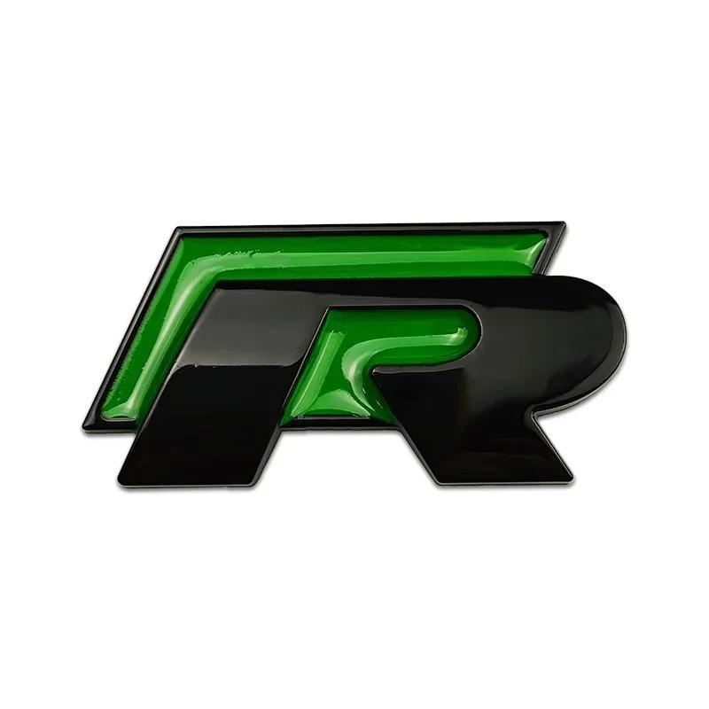 3D Metal R Rline Badge Car Front Grille Emblem Rear Trunk Stickers for Volkswagen VW Golf GTI Jetta Passat B5 Tiguan Touran MK8 Zq6