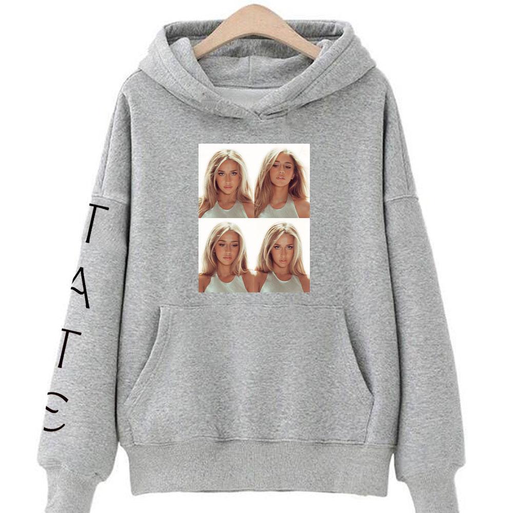 Tate McRae Mind Pullover Hoodie Mode Lässige Hoodies Damen Herren Langarm Kapuzenpullover Streetwear Pullover Trendige Oberteile